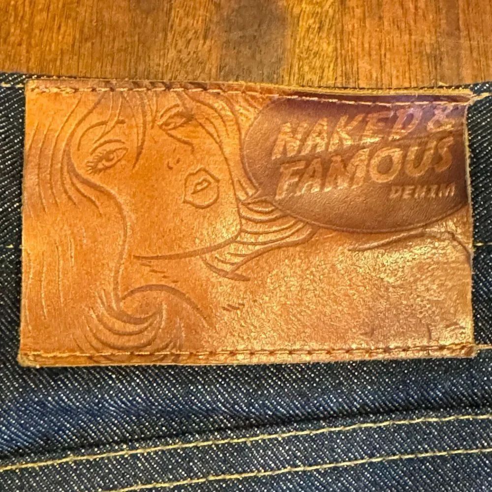 Naked & Famous Skinny Guy Left Hand Twill Selvedge Jeans Button Fly 30x31 — image 6 of 8